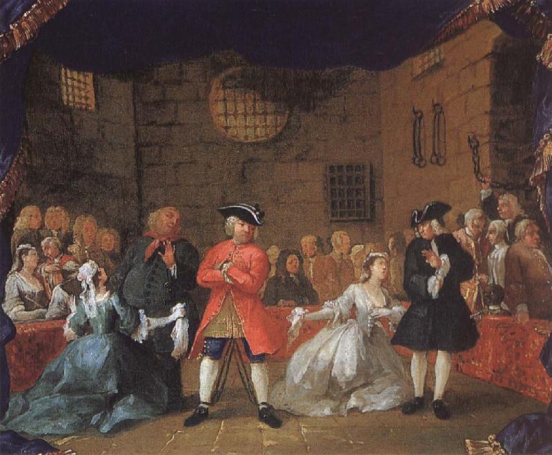 William Hogarth Scene from Tiggaroperan